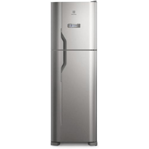 Geladeira Electrolux Frost Free 400L Efficient Turbo Freezer Duplex Inox Look 127 V