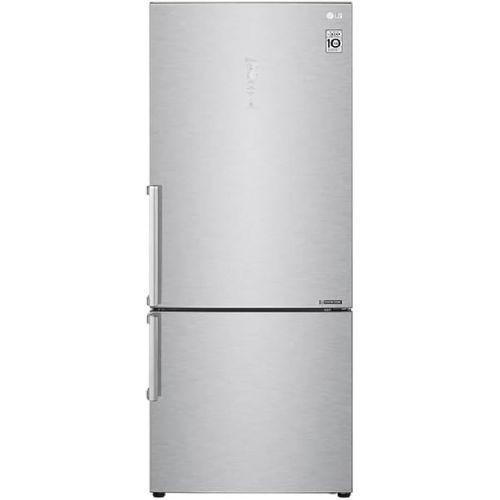 Geladeira Smart LG Inverter Bottom Freezer 451 Litros Inox 220V