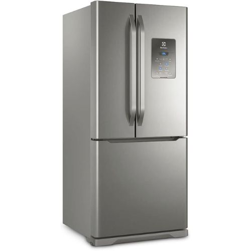 Refrigerador 579L 3 Portas Frost Free French Door 110 Volts, Inox, Electrolux