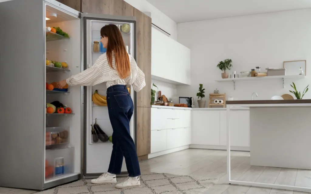 melhor lugar para geladeira na cozinha