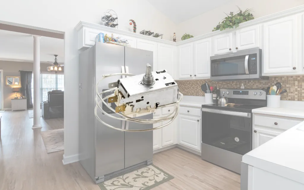 o que é termostato de geladeira